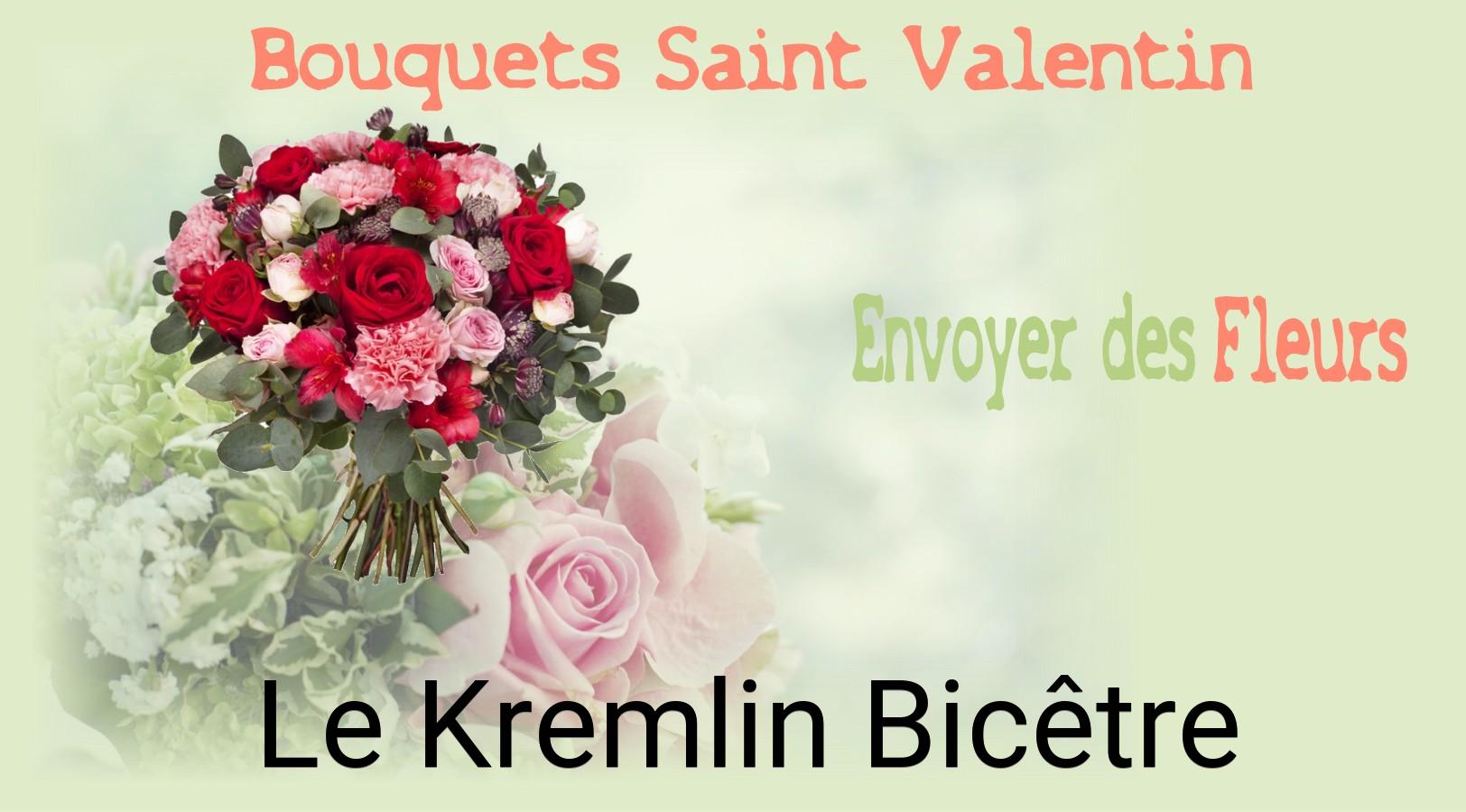 Roses de Saint-Valentin livrées à Le Kremlin-Bicêtre